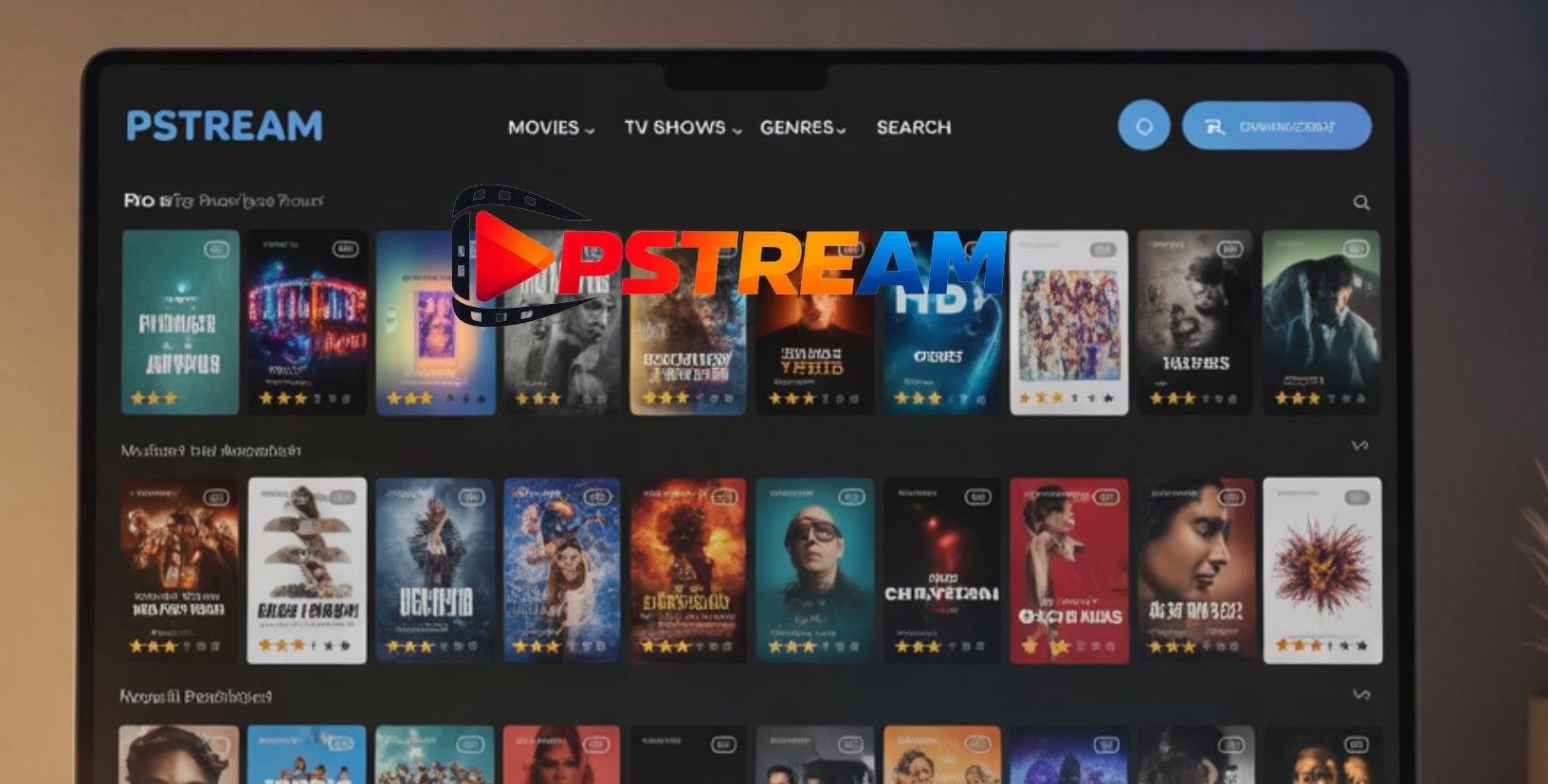 Pstream free movie and TV streaming platform